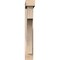 Ekena Millwork Westlake Block Smooth Bracket w/ Offset Brace, Douglas Fir, 5 1/2"W x 26"D x 38"H BKT0604X26X38WTL05SDF - alternate 3